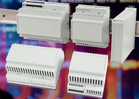 din rail mounted enclosures